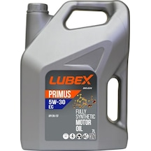 Lubex Primus Ec 5W-30 Tam Sentetik Motor Yağı 7 L