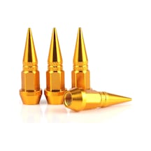 Alüminyum Sivri Sibop Kapağı Gold 4&amp 39lü 45mm