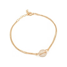 Brezza Lusso Jewelry Gezegen Model Rose Renk Kadın Gümüş Bileklik