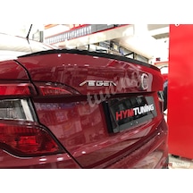 Fiat Egea Sd Spoiler Bagaj Üstü Çıta. Parlak Siyah