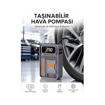 Znv Zenvia Mey İthalat 6000mah Bataryalı Led Ekranlı Akıllı Hava Kompresörü Znv2025 Cmn