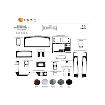 Meriç® Renault Premium Midlum Ön Torpido Kaplama 25 Prç 2001-2005 (530158137)