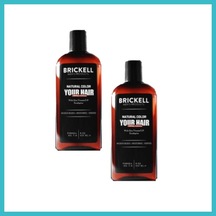 Bezos Brickell Erkeklere Için Saç Sakal Beyazlık Giderci Renklendirci Bakım Şampuanı 300 Ml 2 Adet Dfnbez