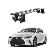 Royal Lexus Is 2013 Ve Sonrası Uyumlu Gri Kilitli Ara Atkı Port Bagaj Tavan Barı