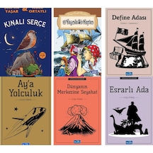 Parıltı Yayınları Kınalı Serçe Define Adası 15 Yaşında Bir Kaptan Aya Yolculuk