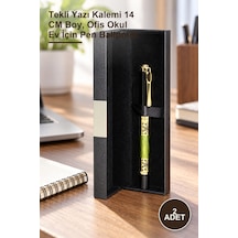 2 Adet Tükenmez Kalem Alk4115 Tekli Yazı Kalemi 14 Cm Boy, Ofis Okul Ev İçin Pen Ballpoint 1