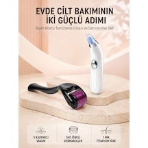 Dermaroller Ve Vakumlu Siyah Nokta Temizleme Cihazı 2 Li Cilt Bakım Seti 71474809