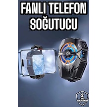 Fanlı Telefon Soğutucu Pervaneli Soğutma Fanı Çok Renkli