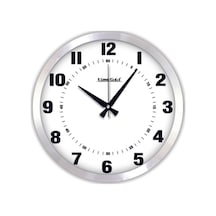 Time Gold Salon Duvar Saati Metal 40 Cm Altın
