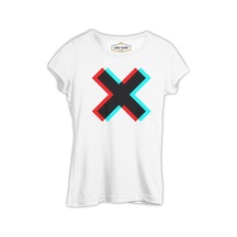 X By Colors Beyaz Kadın Tshirt 001