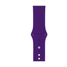 Apple Watch Uyumlu3 4 5 6 7 8 Se 42 44 45mm Kordon Kayış Klasik Kaliteli Silikon