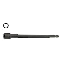 Leo 00705 Ekstra Uzun Manyetik Bits Lokma Somun Adaptörü 10x150 Mm