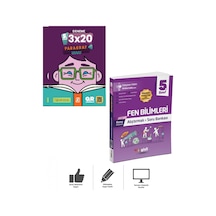 5.sınıf Fen Bilimleri Alıştırmalı Soru Bankası + Paragraf Deneme 2 Kitap Bigelio + Gizli