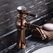 Banyo Lavabo Bataryası Rose Taşlı