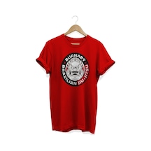 Burnaby Baskılı Kırmızı T-shirt kırmızı