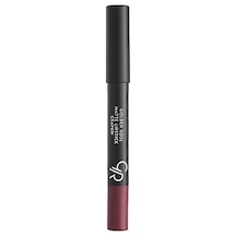 Lipstick Crayon No: 19 - Besleyici Nemlendirici Mat Kalem Ruj Abanoz