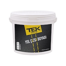 Tek Boya Yol Çizgi Boyası Sarı 3Kg