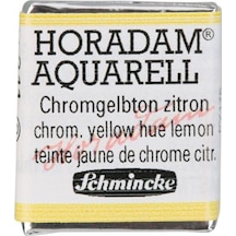 Schmincke Horadam Aquarell Artist Sulu Boya Chrome Yellow Lemon, No Lead Yarım Tablet