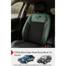 Thor Tay Tüyü Oto Koltuk Kılıfı Tofaş Kartal-şahin-doğan-serçe-tempra Uyumlu Yeşil