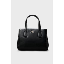 Calvin Klein Logolu Sabit Askılı Çanta Lv04f3520gub1 Bayan Çanta Lv04f3520g Ub1 Siyah