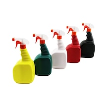 1lt Renkli - Plastik Boş Sprey Püskürtücü Şişe Çok Renkli