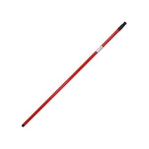 Metal Kırmızı 120cm Fırça Sapı