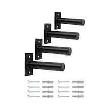 Duvar Montajlı 28mm Ağırlık Plaka Depolama Barı Metal Plate Holder Fitness Plaka Askısı