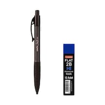 Umix Sınav / Eskiz Versatil Kalem 1.8 X 0.9 Mm Siyah U1307-sı + Ticon Kalem Ucu 2b 1.8 Mm