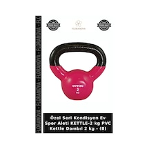 Özel Seri Kondisyon Ev Spor Aleti Kettle-2 Kg Pvc Kettle Dambıl 2 Kg - 8