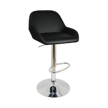 Bürocci Texas Bar Taburesi - Gri Deri - 9506S0125 Çok Renkli