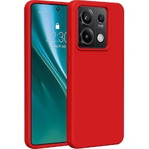 Newface Xiaomi Redmi Note 13 Pro 5g Kılıf First Silikon - Kırmızı Çok Renkli