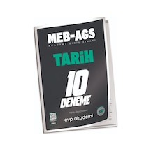 Evp Akademi 2025 Meb-ags Tarih 10 Deneme Çözümlü Evp Akademi