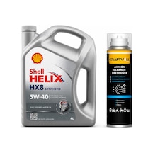 Shell Helix Hx8 Motor Yağı 5w-40 4 Litre + Klima Bombası 200 ML