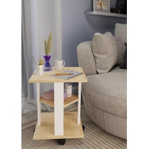 El-ma Kare Şekilinde Kafe Tabletı 137689413 Sombra Meşe