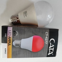 Cata Led Ampul Kırmızı 9w