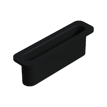 Cateksss 8x55 Elips Lata Pabucu - 14 Lü Paket Siyah