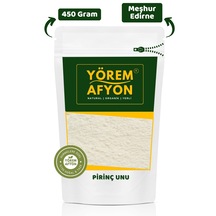 Yörem Afyon Tariflerin Pürüzsüz Mimarı, Sarsılmaz Bir Kıvam İçin Saf Öğütülmüş Pirinç Unu Oryza Sativa 450g