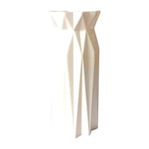 Lebihmurah 4414 Amamia Geometrik Origami Vazo Çiçek Aranjmanı Pot Konteyner Ev Ofis Masa Dekoru