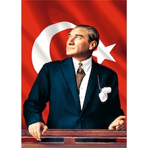 Atatürk Baskılı Türk Bayrağı 300 X 450 Cm