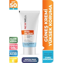 New Well Yüksek Koruma Spf 50+ Aloe Vera Güneş Kremi 50 ML
