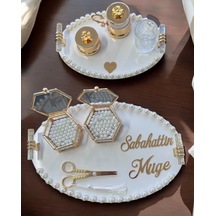 Sacred Gold Söz Nişan Tepsisi Bronz