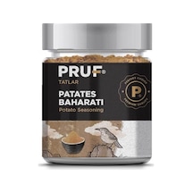 Pruf Patates Baharatı/patato Seasoning 145 Gr. Sağlıklı Cam Kavanoz Açık Bej