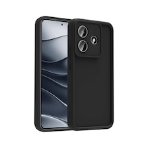 Zore Redmi Note 14 5g Kılıf Kamera Korumalı Ogaa Ananas Kapak - Siyah