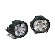 Nyf Motosiklet Led Lamba 6 Led 9-85v 6w 100x65x60 Mm L5