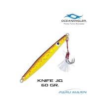 Ocean Angler Knife Jig 60Gr. Bruised Banana