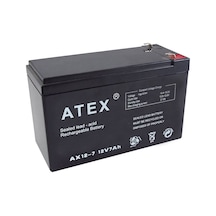 Atex Plus 12V 7Ah Bakımsız Kuru Akü