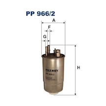 Fıltron Pp 966/2 Yakıt Fıltresı Doblo 1,9jtd Fıorıno Grande Punto Punto Evo 1,3 Multıjet