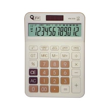 Pin 101g 12 Hane Altın Rengi Hesap Makinesi