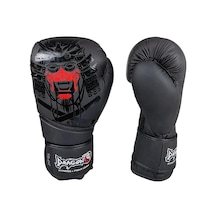 Dragon Yakuza Muay Thai, Kick Boks Ve Boks Eldiveni Siyah 10 Oz