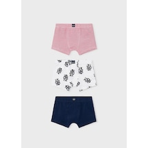 Mayoral Erkek Çocuk Boxer Set 3lü Kırmızı